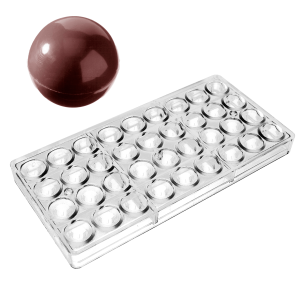 Chokoladeform Halvkugle 1258