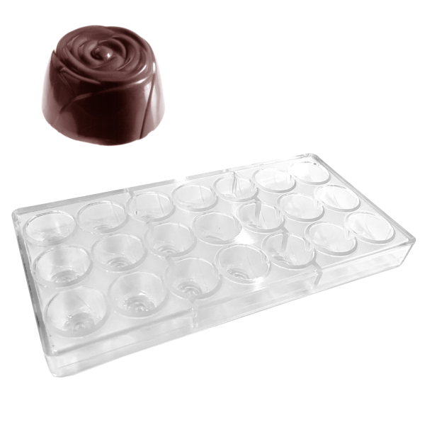 Chokoladeform Rose 1033