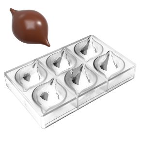 Chokoladeform Stor Kurve