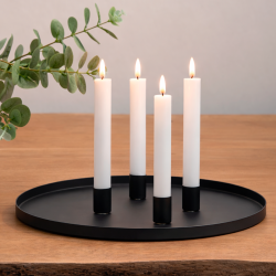 ENJOY lysfad m. 4 magnetholdere - �30 - Sort