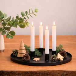 ENJOY lysfad m. 4 magnetholdere - �30 - Sort