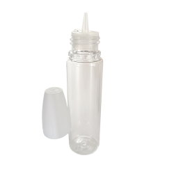 60 ml. Chubby Flaske PET - Hvid