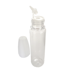 60 ml. Chubby Flaske PET - Hvid