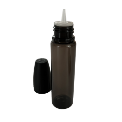 60 ml. Chubby Flaske PET - Sort