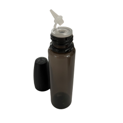 60 ml. Chubby Flaske PET - Sort