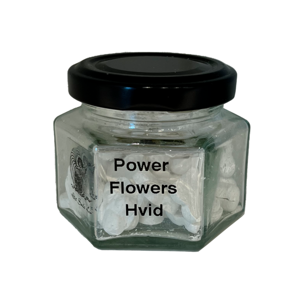 Power Flowers Hvid