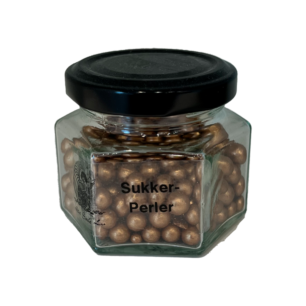 Sukkerperler Bronze 8 mm