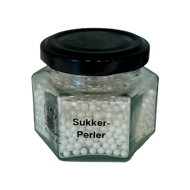 Sukkerperler Perlemor 4 mm